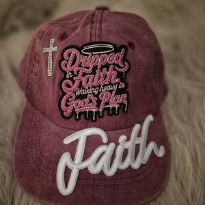 Bougie custom cap embellished trucker hat